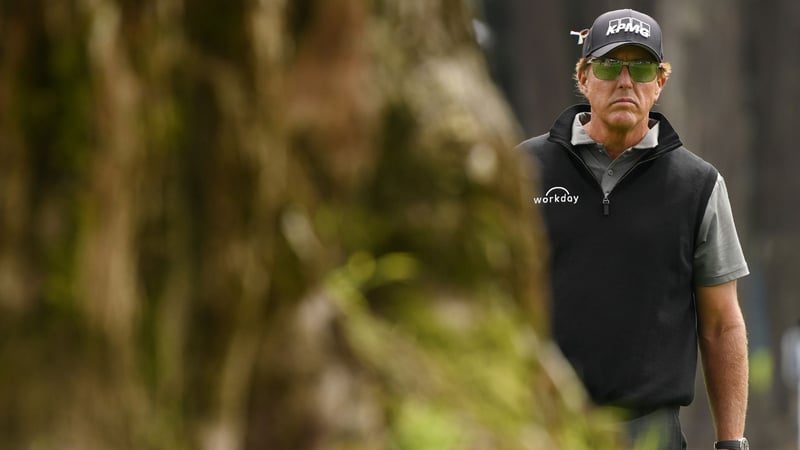 Phil Mickelson erntete in letzter Zeit einiges an Kritik. (Foto: Getty)