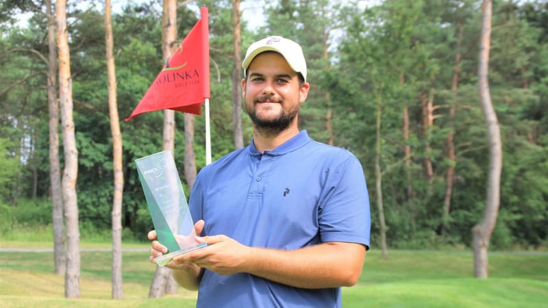 Erster Turniersieg für Peter Valášek: In Polen auf der Pro Golf Tour. (Foto: Pro Golf Tour)