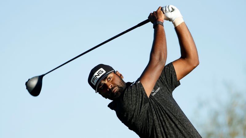 Noch ein Küken auf der PGA Tour: Führender Sahith Theegala. (Foto: Getty)