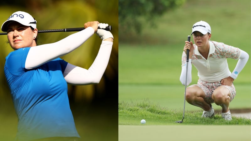 Esther Henseleit und Caroline Masson kämpfen auf der LPGA Tour um gute Platzierungen. (Foto: Getty)