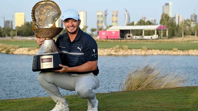 Ewen Ferguson gewinnt das Qatar Masters auf der der DP World Tour. (Foto: Getty)