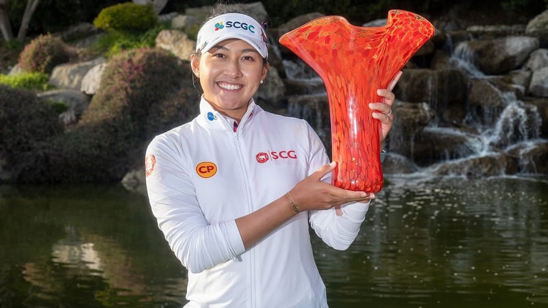 Atthaya Thitikul sichert sich im Playoff ihren ersten LPGA-Tour-Titel. (Foto: Getty)