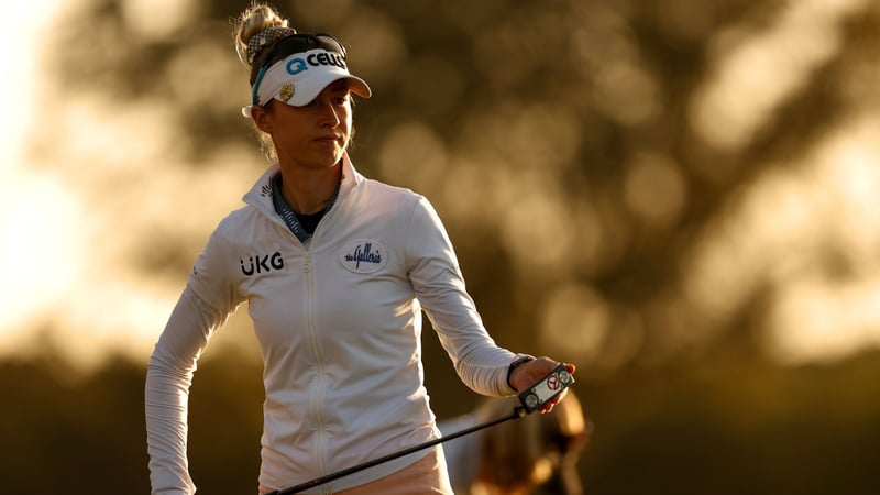 Nelly Korda wird eine Pause einlegen müssen. (Foto: Getty)