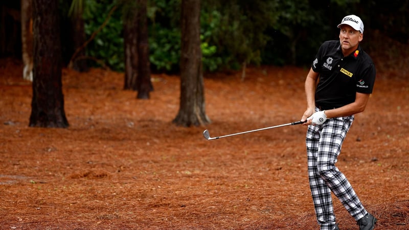 Ian Poulter mit Tempo auf den letzten Löchern der Players Championship 2022 der PGA Tour. (Foto: Getty)