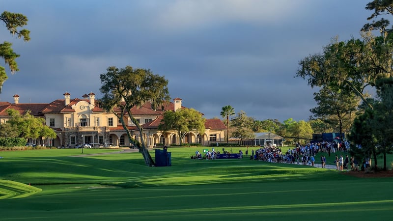 Dunkle Wolken über dem TPC Sawgrass: So wird es auch wohl am zweiten Tag der Players Championship 2022 auf der PGA Tour aussehen. (Foto: Getty)