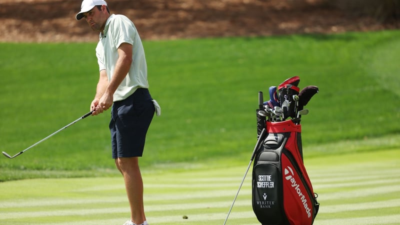 Scottie Scheffler unterschreibt langfristigen Deal mit TaylorMade (Foto Getty)