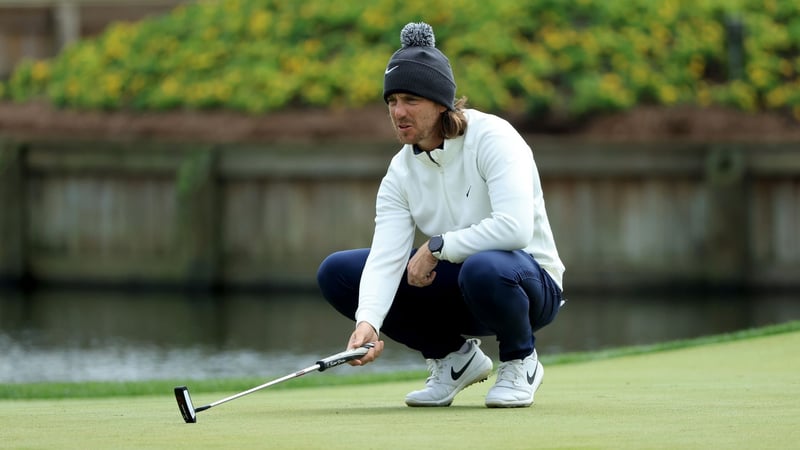 Tommy Fleetwood ist jetzt ohne Bart unterwegs (Foto Getty)