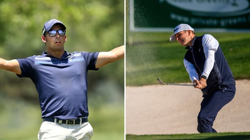 Pablo Larrazabál (li.) führt, während Yannik Paul (re.) auf Platz 15 liegt. (Foto: Getty)