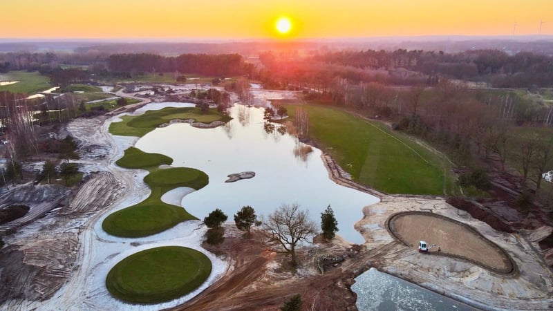 Die Preisspirale dreht sich: Platzpflege wird noch teurer – bauen, wie hier auf den Green Eagle Golf Courses, erst recht. (Foto: Green Eagle Golf Courses)