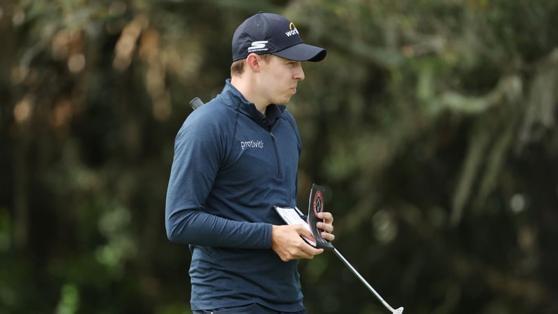 Schon bei der Players Championship trug Matt Fitzpatrick das Logo seines neuen Ausstatters Skechers. (Foto: Getty)