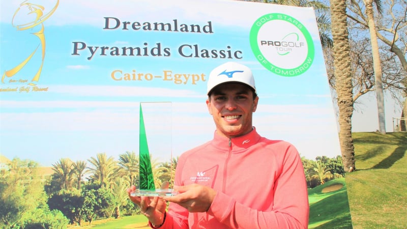 Alan de Bondt gewinnt sein erstes Turnier auf der Pro Golf Tour. (Foto: Pro Golf Tour)