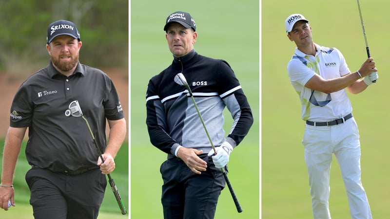 Shane Lowry, Henrik Stenson und Graeme McDowell starten auf der PGA Tour gemeinsam in die erste Runde. Martin Kaymer folgt am Nachmittag (Fotos: Getty)