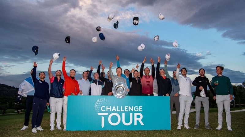 Diese 20 Spieler sicherten sich als Beste der Challenge Tour eine Tourkarte für die DP World Tour. (Foto: Getty)