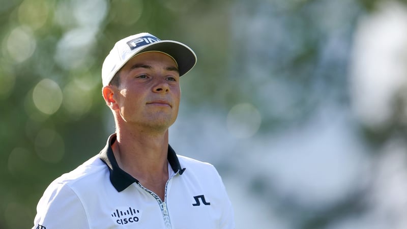 Greift Viktor Hovland, Nummer 3 der Welt, nun zu härteren Mitteln? (Foto: Getty)