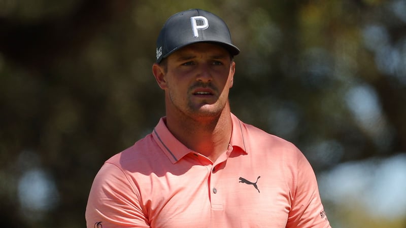 Bryson DeChambeau macht nach seiner Hand-OP erste Schritte in Richtung Comeback (Foto: Getty).