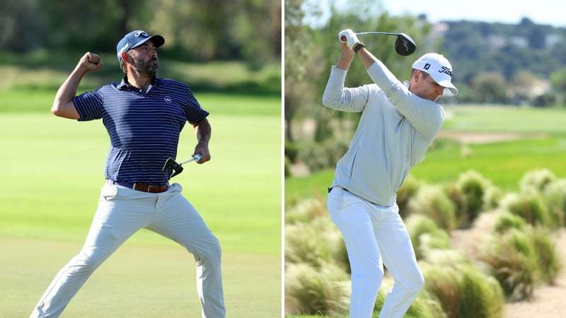 Pablo Larrazabl jubelt über seinen Heimsieg auf der European Tour. Yannik Paul spielt ein starkes Turnier. (Foto: Getty)