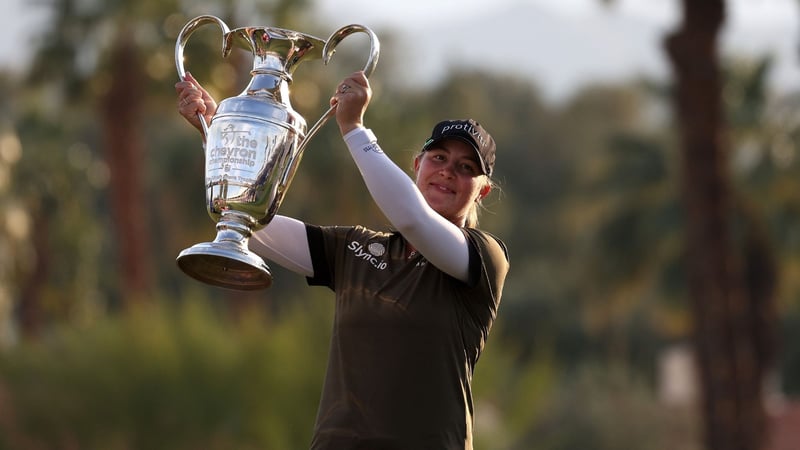 Jennifer Kupcho triumphiert bei der Chevron Championship (Foto: Getty).