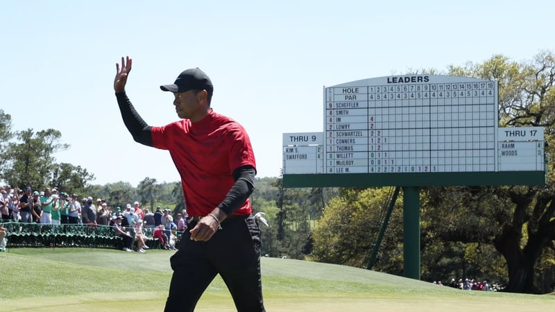 Tiger Woods' Comeback beim US Masters 2022. (Foto: Twitter.com/TigerWoods)