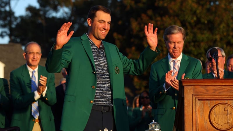 Scottie Scheffler gewinnt das US Masters 2022. (Foto: Getty)