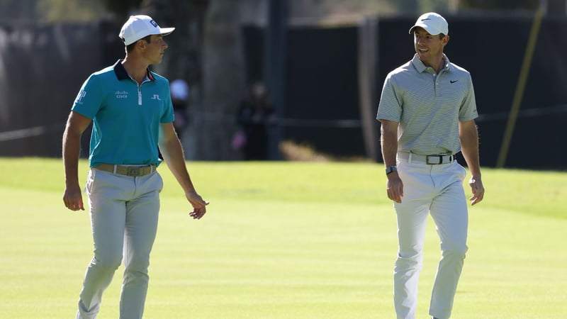 Stars der European Tour: Viktor Hovland und Rory McIlroy. (Foto: Getty)