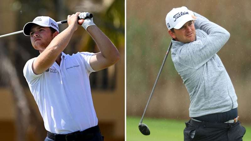 Die erste Runde der European Tour mit Yannik Paul und Bernd Wiesberger. (Fotos: Getty)