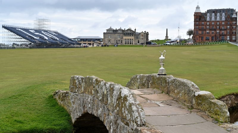 Noch sind sie leer: Die Zuschauerränge bei der 150. Open Championship. (Foto: Getty)