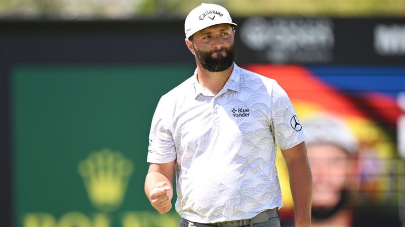 Jon Rahm reckte nicht nur einmal die Faust in die Höhe. (Foto: Getty)