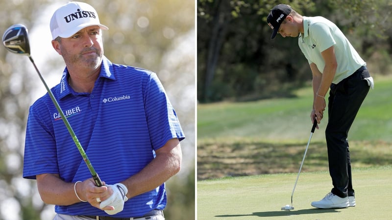 Ryan Palmer führt und Matthias Schwab hält sich in den Top 30 der PGA Tour Valero Open. (Foto: Getty)