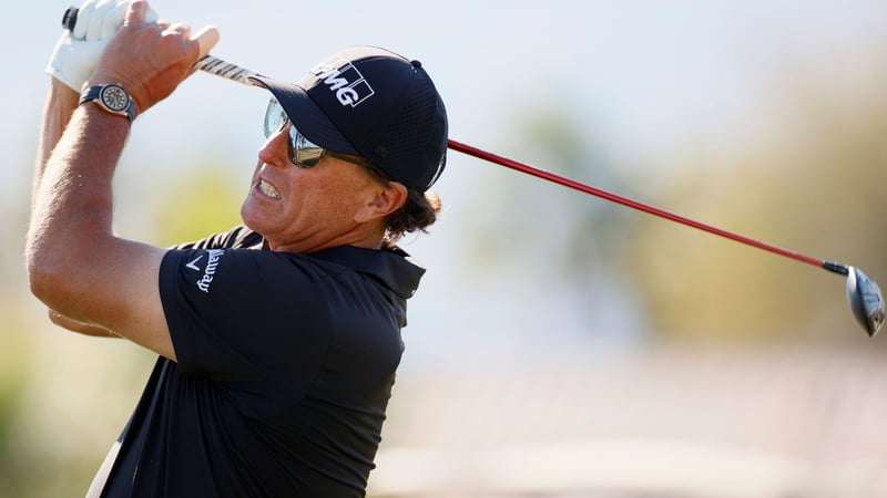 Phil Mickelson wurde beim Golfspielen in Kalifornien gesichtet (Foto: Getty)
