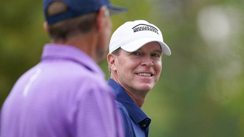 Comeback: Steve Stricker wird kommende Woche auf der Champions Tour spielen. (Foto: Getty)