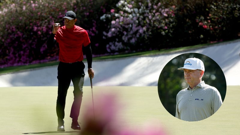 Davis Love III (kleines Foto) wünscht sich eine Zusammenarbeit mit Tiger Woods. (Foto: Getty)