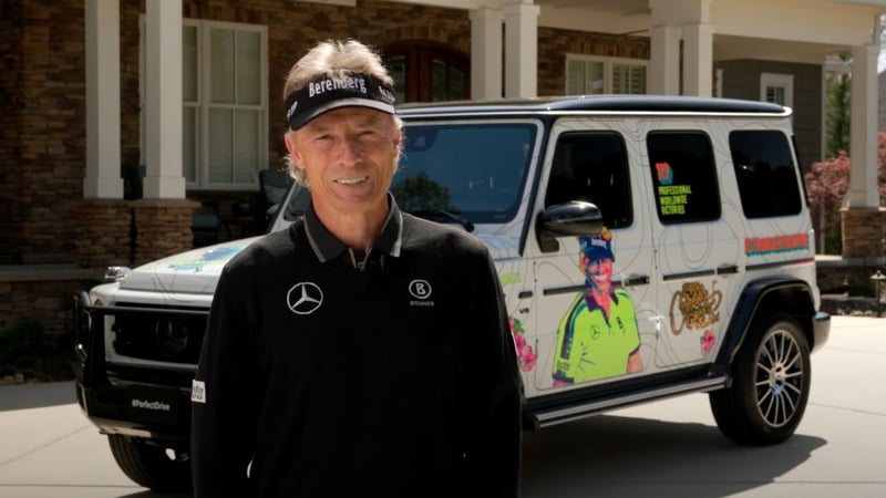 Bernhard Langer vor dem US Masters 2022. (Foto: Golf Post)