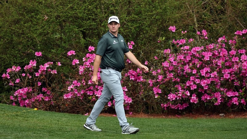 Sepp Straka beim Training in Augusta für das US Masters 2022. (Foto: Getty)