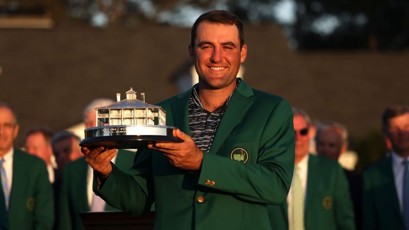 Scottie Scheffler gewinnt das US Masters 2022. (Foto: Getty)