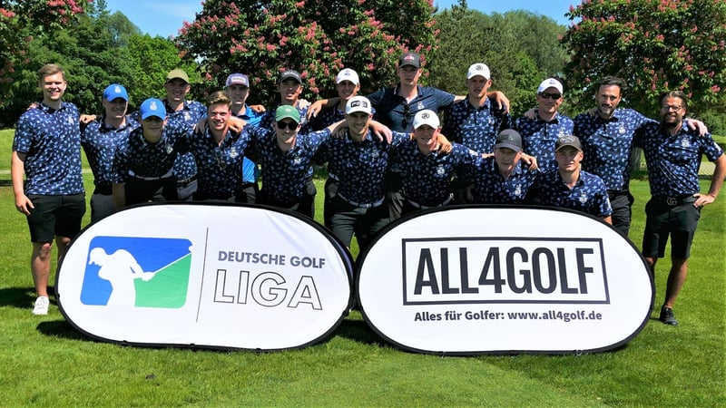 Beeindruckender Heimsieg: Das Herrenteam des GC St. Leon-Rot ließ der Konkurrenz am ersten Spieltag keine Chance. (Foto: DGV/Kirmaier)