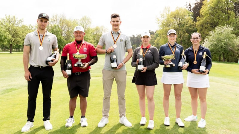 Die Gewinner der Deutschen Lochspielmeisterschaften (Foto: DGV)