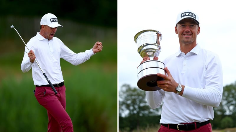 Victor Perez gewinnt die Dutch Open der DP World Tour in spannendem Playoff. (Foto: Getty)