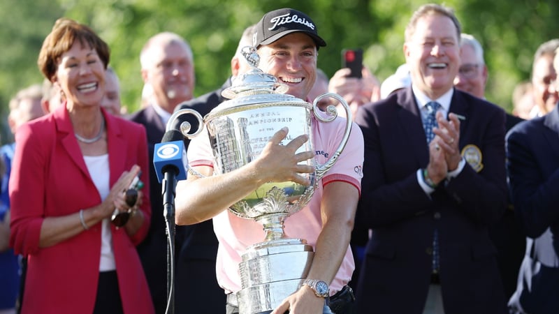 Justin Thomas gewinnt die PGA Championship 2022. (Foto: Getty)