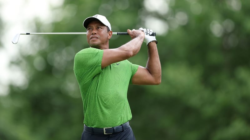 Tiger Woods spielt sich ins Wochenende der PGA Championship 2022. (Foto: Getty)