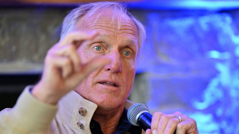 Greg Norman fällt mit denkwürdigen Aussagen über den Fall Khashoggi auf (Foto: Getty)