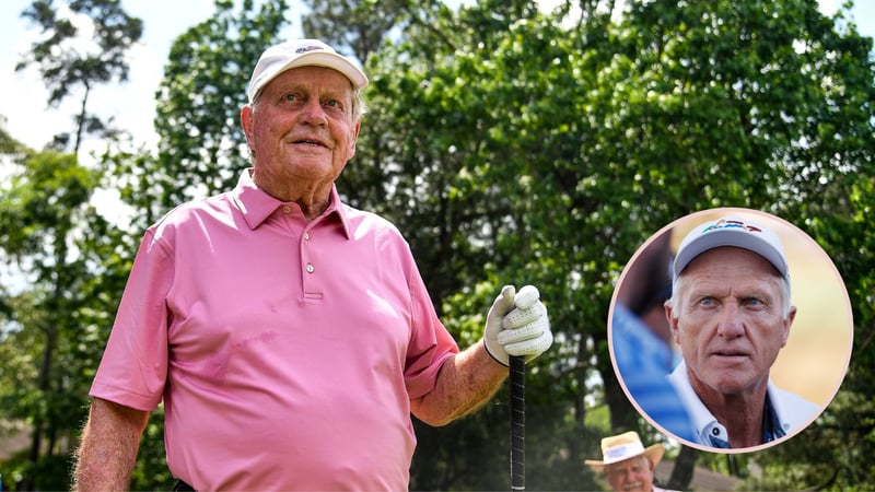 Jack Nicklaus bleibt der PGA Tour treu und lehnte 100 Mio. Dollar der Saudis ab. (Fotos: Getty)