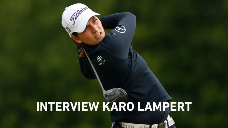 Karolin Lampert im Interview mit Golf Post. (Foto: Getty)