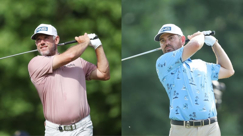 Lee Westwood und Louis Oosthuizen sind jetzt ohne UPS Sponsoring unterwegs. (Foto: Getty)