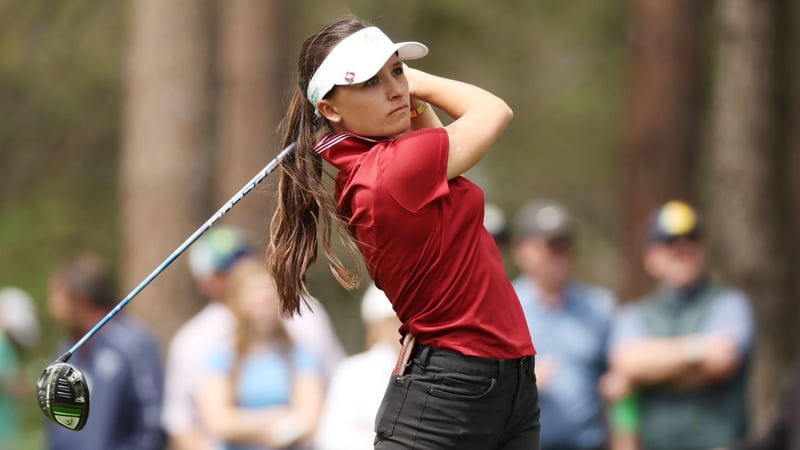 Aline Krauter wird mit der Dinah Shore Trophy 2022 ausgezeichnet. (Foto: Getty)