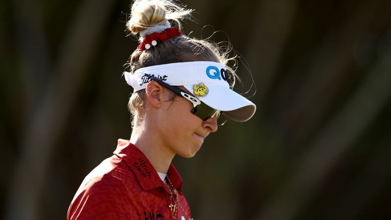 Nelly Korda könnte bei der US Women's Open 2022 ihr Comeback auf die LPGA Tour feiern. (Foto: Getty)