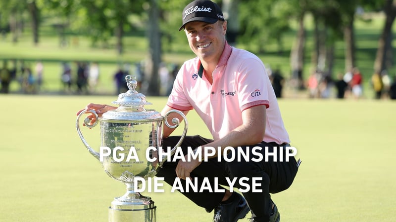 Justin Thomas' Sieg bei der PGA Championship 2022 in der Analyse beim Golf Post Talk. (Foto: Getty)