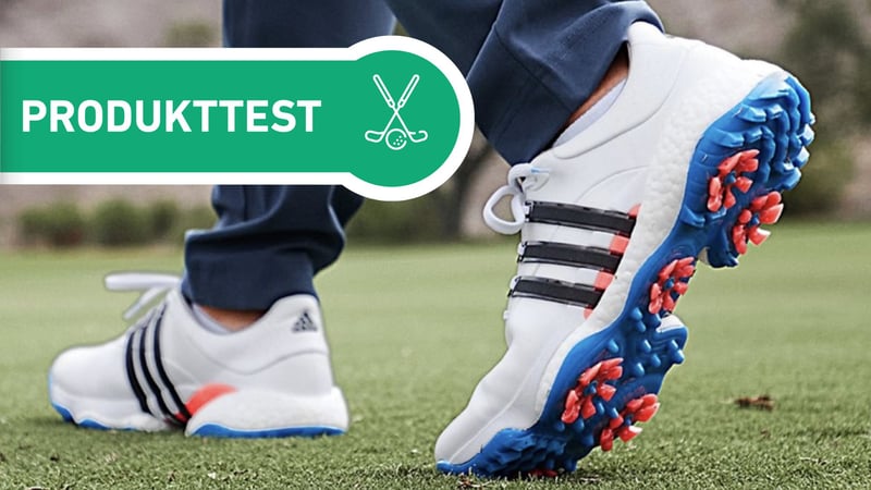 Die neuen Spike-Schuhe Adidas Tour360 22 schneiden im Produkttest gut ab. (Foto: Adidas)