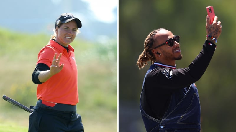 Was Lewis Hamilton mit den Golfbällen von Leonie Harm zu tun hat, erklärt die Deutsche vor dem Amundi German Masters. (Foto: Getty)