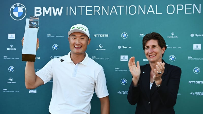 Haotong Li gewinnt die BMW International Open 2022. Der Liveticker zum Nachlesen. (Foto: Getty)