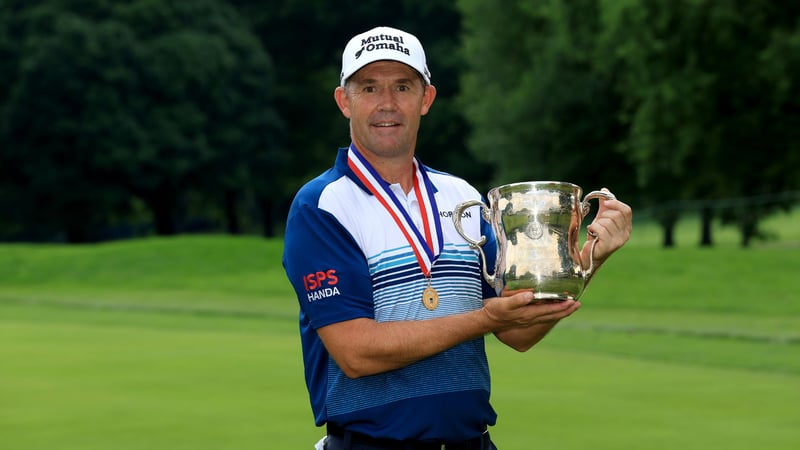 Padraig Harrington gewinnt die US Senior Open 2022. (Foto: getty)